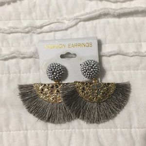 Fun Grey Earrings